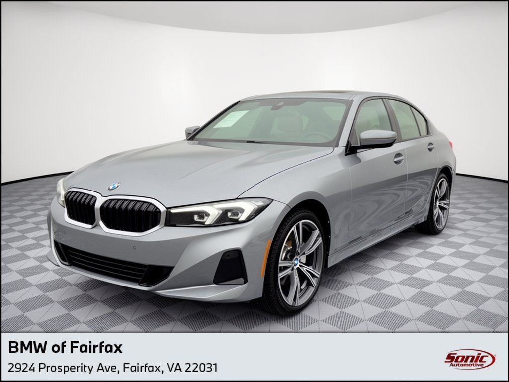 Certified 2023 BMW 330i xDrive Sedan w/ Premium Package AWD/4WD image 1