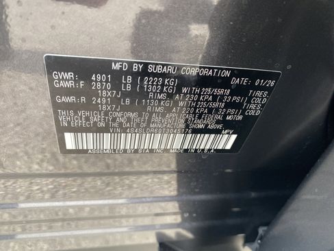 New 2026 Subaru Forester Limited image 27