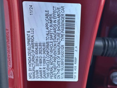 Certified 2025 Acura TLX SH-AWD w/ A-SPEC Pkg image 25