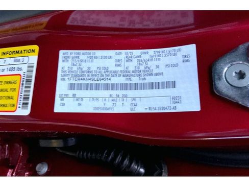 New 2025 Ford Ranger Lariat w/ FX4 Off-Road Package image 29