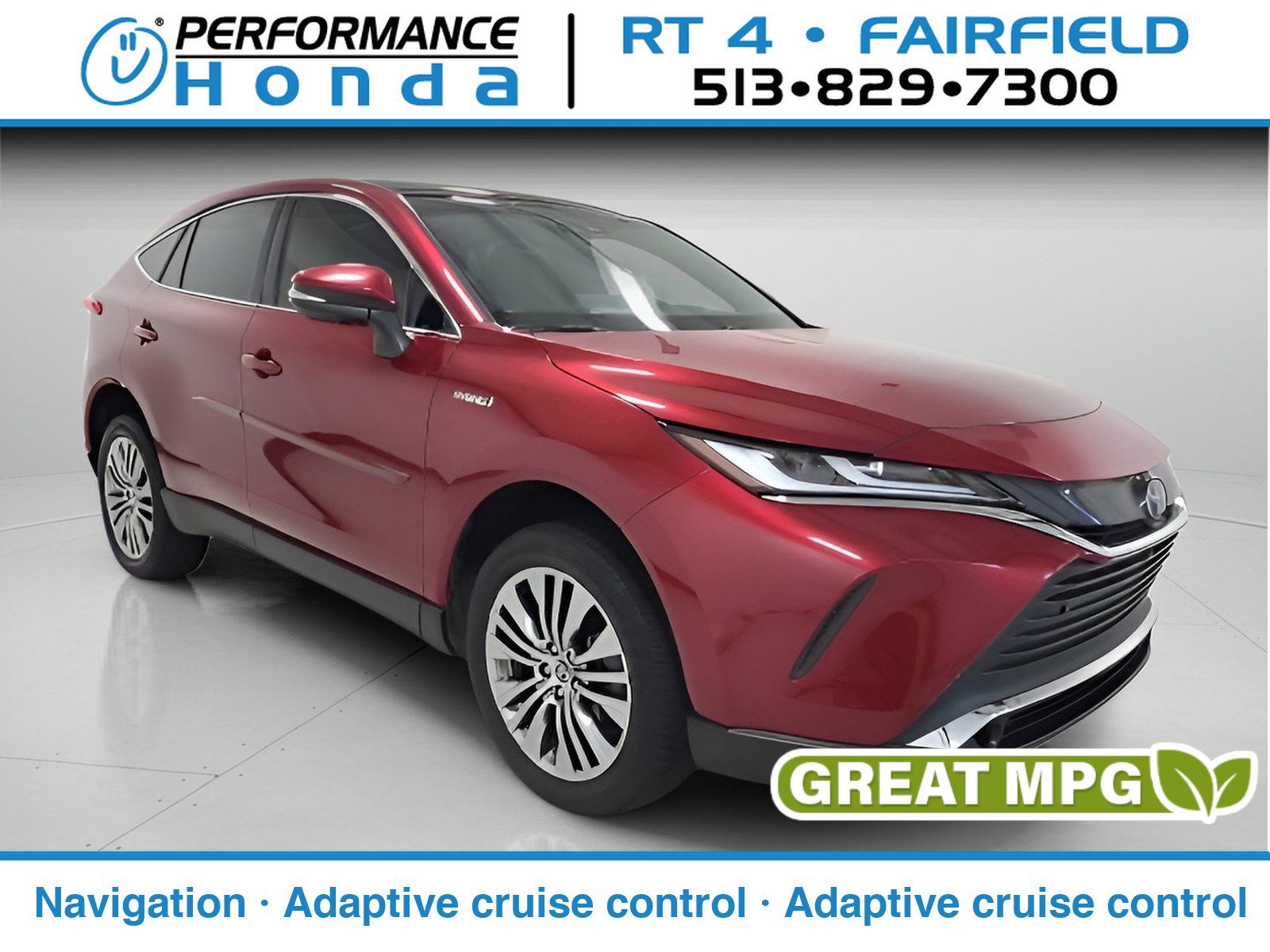 Used 2021 Toyota Venza Limited w/ Advanced Technology Package AWD/4WD image 1