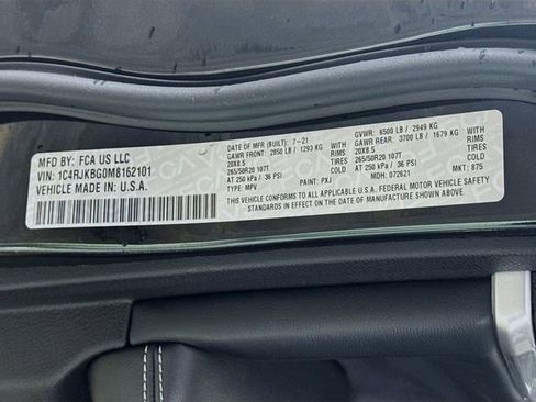 Used 2021 Jeep Grand Cherokee L Limited image 38