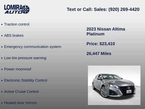 Used 2023 Nissan Altima AWD image 27