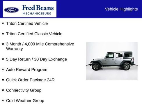 Used 2018 Jeep Wrangler Unlimited Rubicon w/ Cold Weather Group AWD/4WD image 7