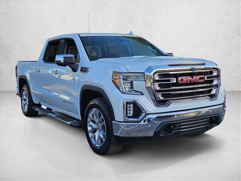 Used 2019 GMC Sierra 1500 SLT w/ SLT Premium Plus Package RWD image 3