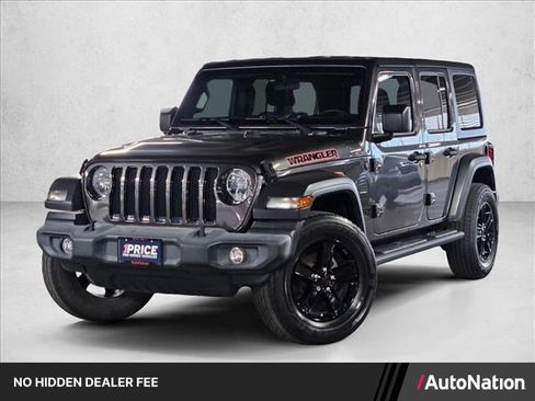 Used 2021 Jeep Wrangler Unlimited Sport AWD/4WD image 1
