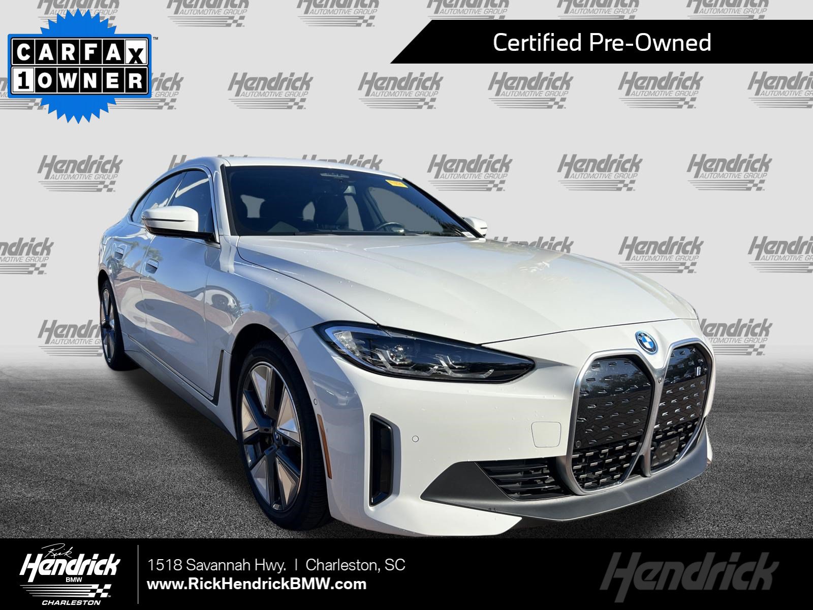 Certified 2024 BMW i4 eDrive40 w/ Premium Package RWD image 1