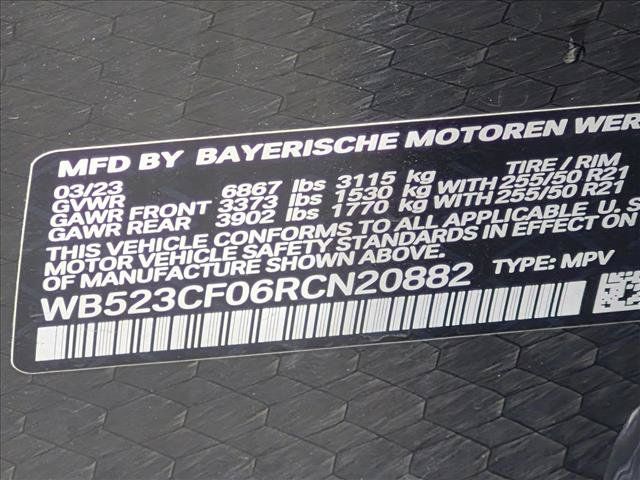 Certified 2024 BMW iX xDrive50 w/ Sport Package AWD/4WD image 22