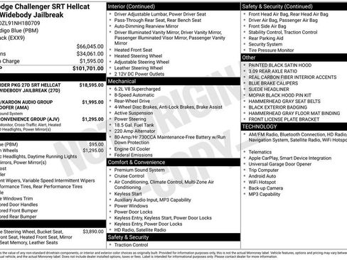 Used 2022 Dodge Challenger SRT Hellcat RWD image 41