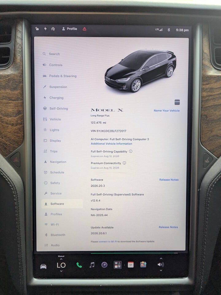 Used 2020 Tesla Model X Long Range AWD/4WD image 22