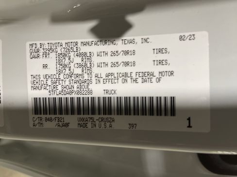 Used 2023 Toyota Tundra SR5 image 28