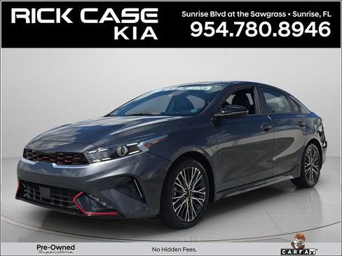Certified 2023 Kia Forte GT-Line w/ GT-Line Technology Package FWD image 1