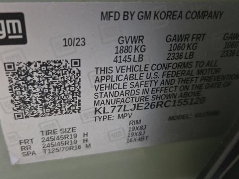 Used 2024 Chevrolet Trax RS w/ Driver Confidence Package FWD image 40