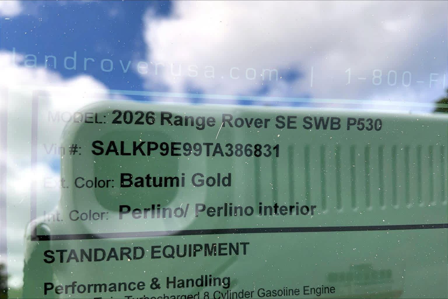 New 2026 Land Rover Range Rover SE AWD/4WD image 6