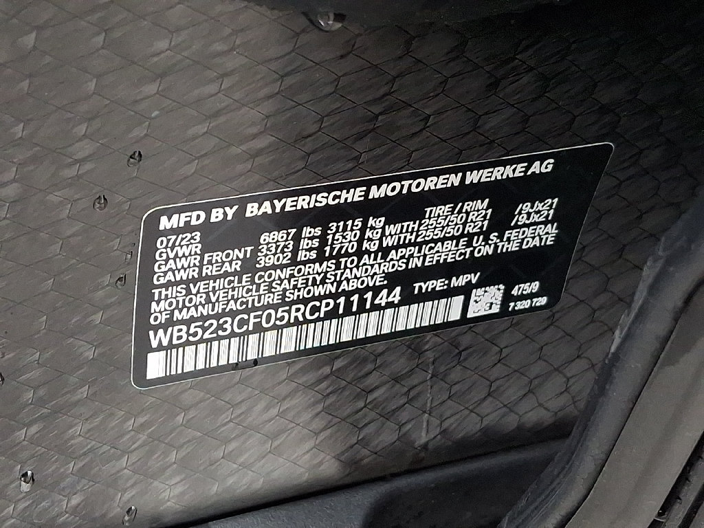 Used 2024 BMW iX xDrive50 w/ Convenience Package AWD/4WD image 28
