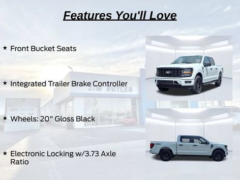 Used 2024 Ford F150 STX w/ STX Black Appearance Package AWD/4WD image 27