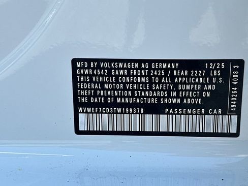 New 2026 Volkswagen Golf w/ Euro Style Package AWD/4WD image 37