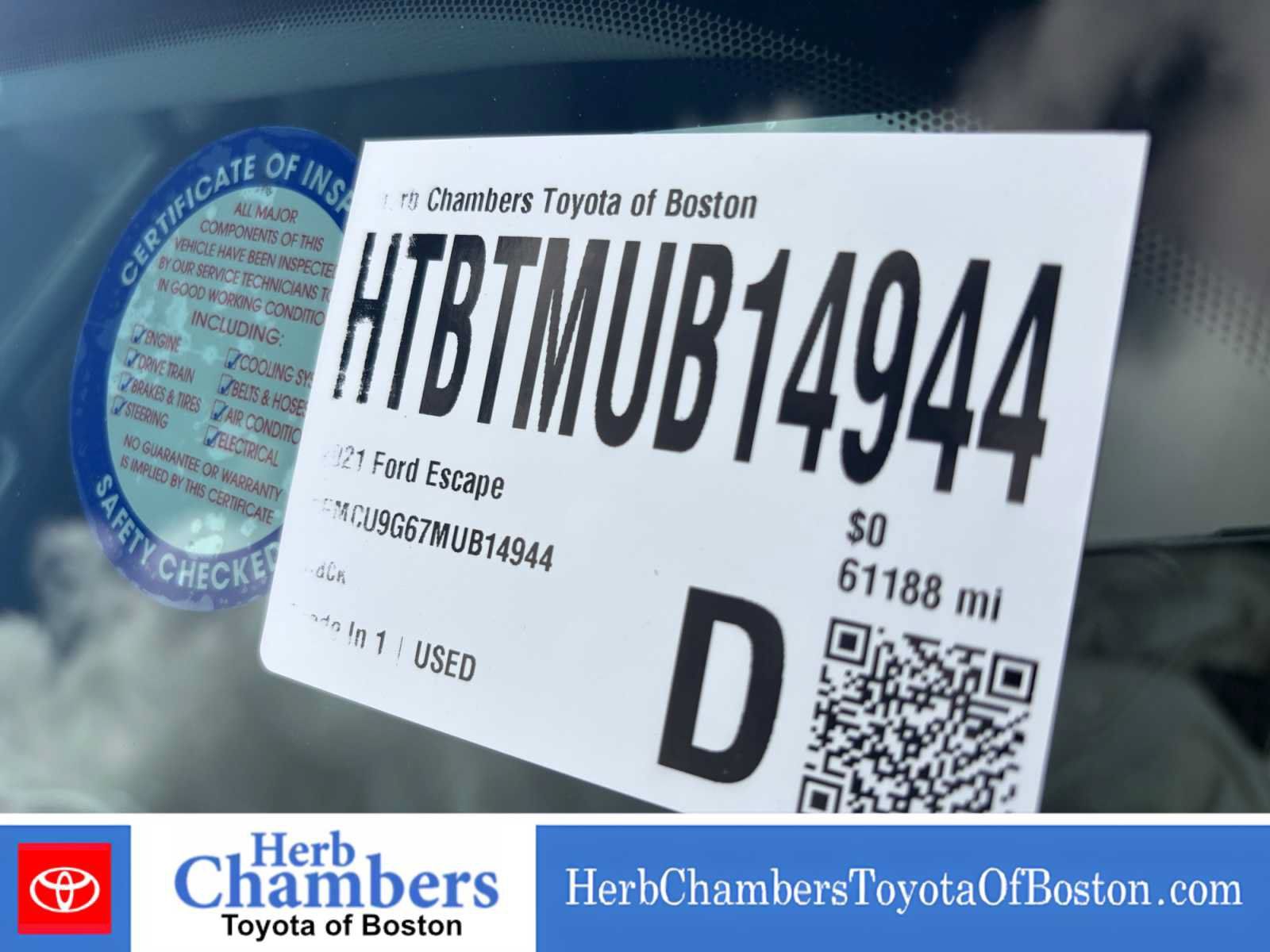 Used 2021 Ford Escape SE w/ Convenience Package AWD/4WD image 12