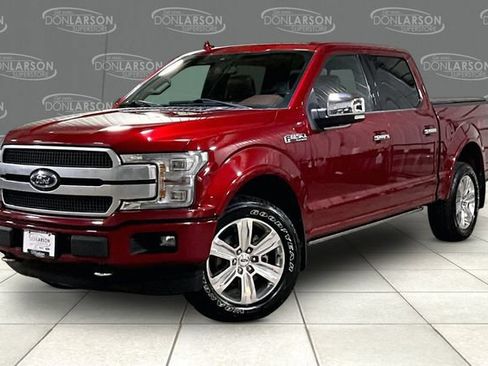 Used 2018 Ford F150 Platinum w/ Equipment Group 701A Luxury AWD/4WD image 3