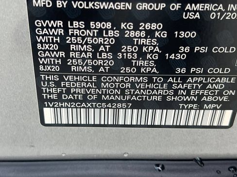 New 2026 Volkswagen Atlas SE AWD/4WD image 28