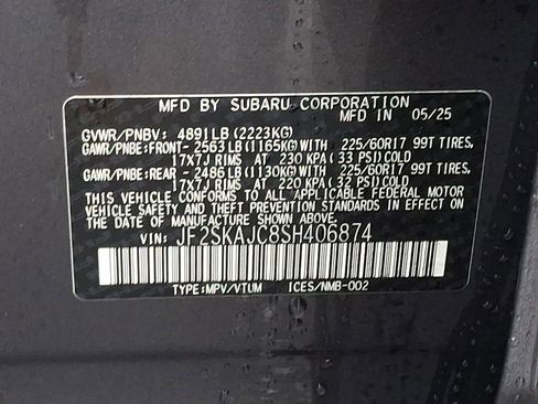 Certified 2025 Subaru Forester Wilderness image 28