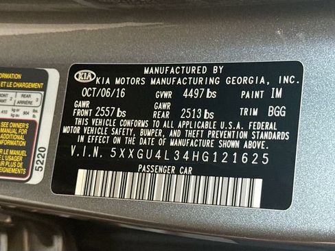 Used 2017 Kia Optima EX w/ Premium Package FWD image 34