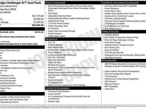 Used 2021 Dodge Challenger R/T Scat Pack w/ Shaker Package image 27