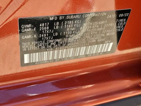 Used 2024 Subaru Crosstrek 2.5i Wilderness image 21