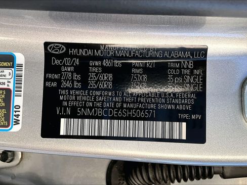Used 2025 Hyundai Tucson SEL AWD/4WD image 36