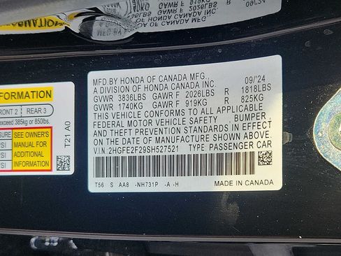 Used 2025 Honda Civic LX image 26