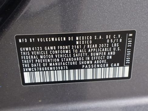 Used 2019 Volkswagen Jetta SE FWD image 37