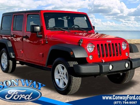 Used 2017 Jeep Wrangler Unlimited Sport w/ Quick Order Package 24S image 1