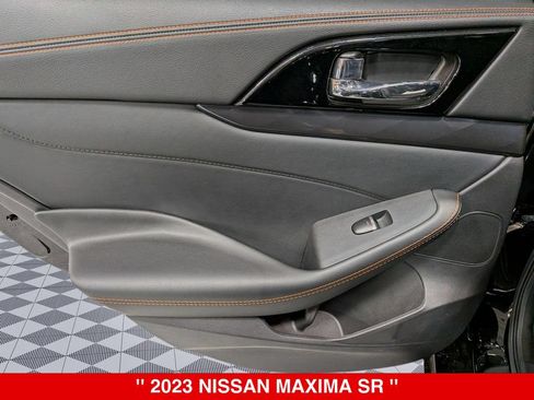 Certified 2023 Nissan Maxima SR w/ Sport Mat Group FWD image 30