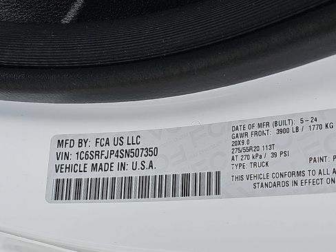 Used 2025 RAM 1500 Laramie w/ Sport Appearance Package AWD/4WD image 42