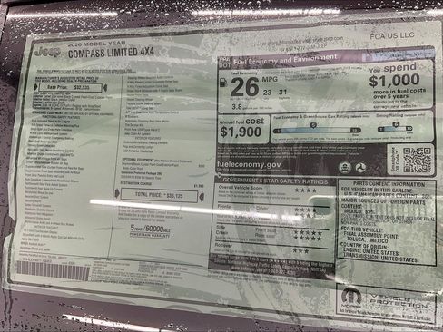 New 2026 Jeep Compass Limited image 21