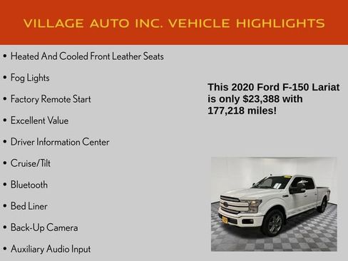 Used 2020 Ford F150 Lariat w/ Equipment Group 502A Luxury image 21