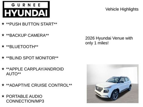 New 2026 Hyundai Venue SEL image 7