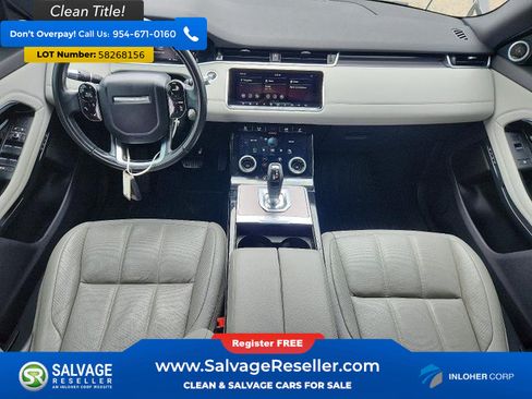 Used 2020 Land Rover Range Rover Evoque SE AWD/4WD image 11