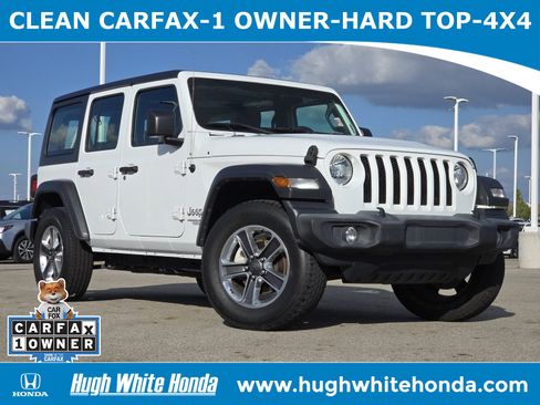 Used 2021 Jeep Wrangler Unlimited Sport image 1