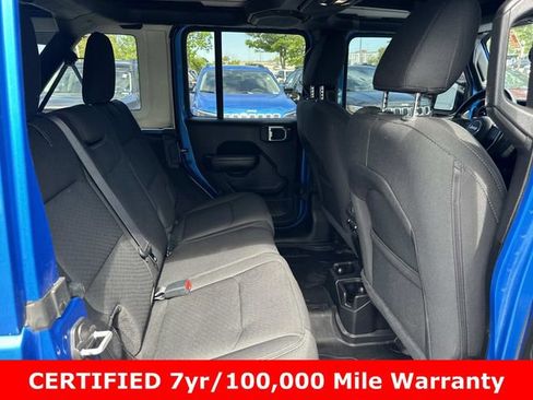 Certified 2022 Jeep Wrangler Unlimited Sport w/ Sun And Sound Package AWD/4WD image 12