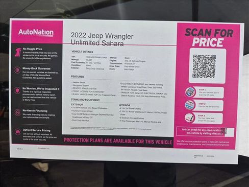 Used 2022 Jeep Wrangler Unlimited Sahara w/ Cold Weather Group AWD/4WD image 21