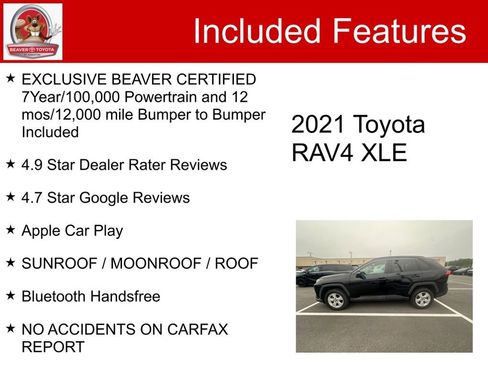 Used 2021 Toyota RAV4 XLE w/ Convenience Package AWD/4WD image 5