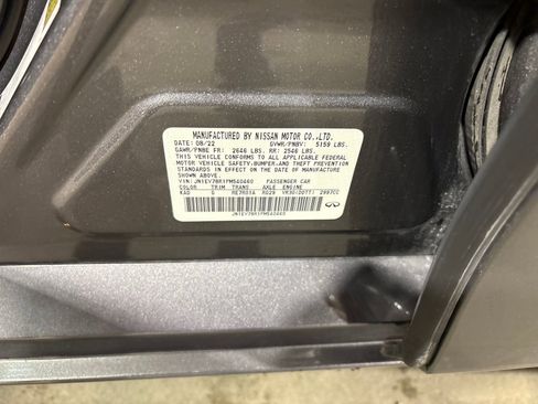 Certified 2023 INFINITI Q50 Luxe w/ Cargo Package image 30