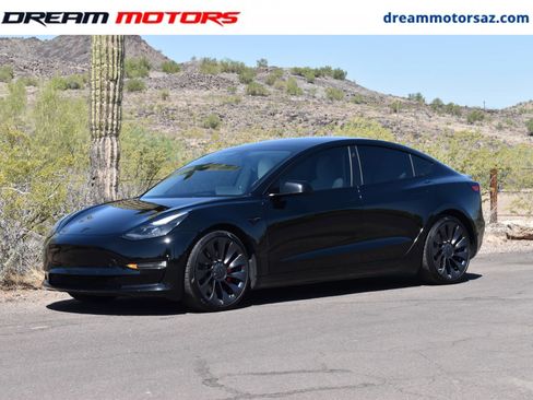 Used 2021 Tesla Model 3 Performance image 1
