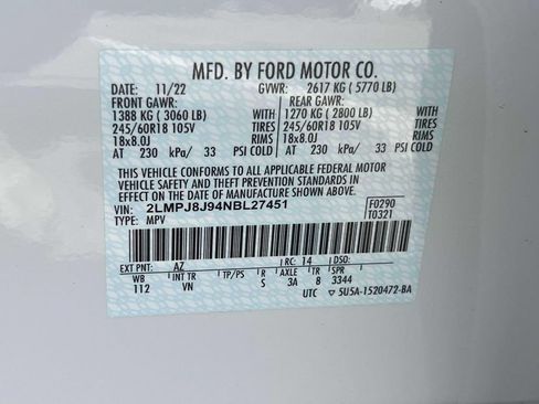 Used 2022 Lincoln Nautilus AWD w/ Premium Package image 22