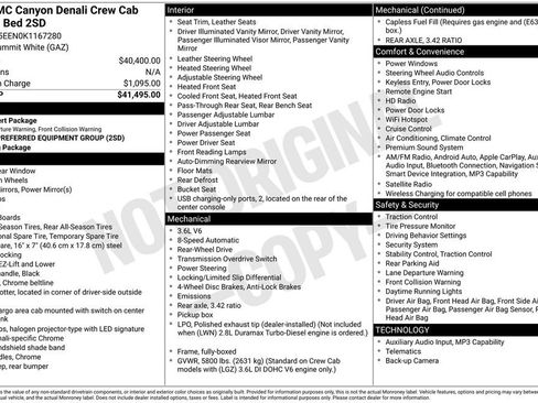 Used 2019 GMC Canyon Denali image 7