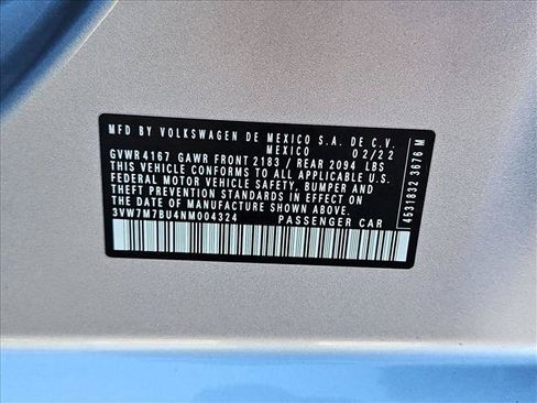 Used 2022 Volkswagen Jetta SE w/ Panoramic Sunroof Package FWD image 23