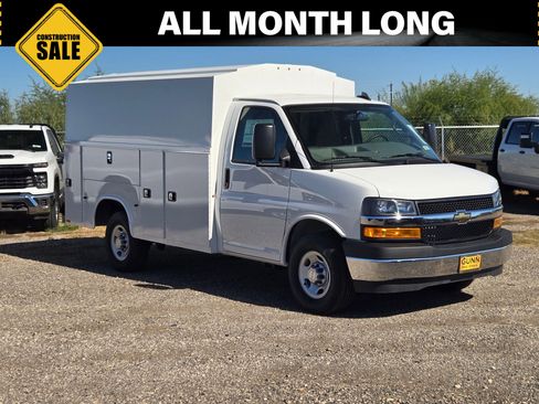 New 2025 Chevrolet Express 3500 w/ Power Convenience Package RWD image 1