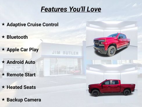 Used 2021 Chevrolet Silverado 1500 LT Trail Boss w/ Convenience Package II AWD/4WD image 9