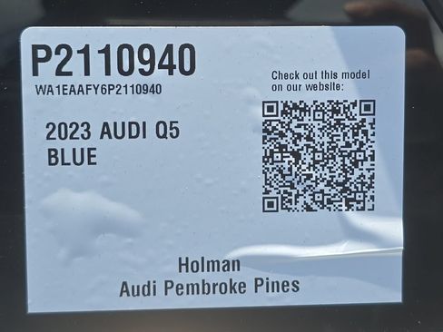 Used 2023 Audi Q5 2.0T Premium Plus w/ Premium Plus Package AWD/4WD image 30